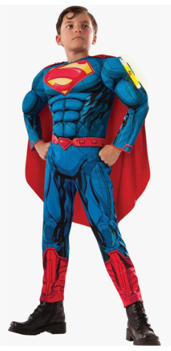 Костюм Супермена с реалистиными мышцами для малышей