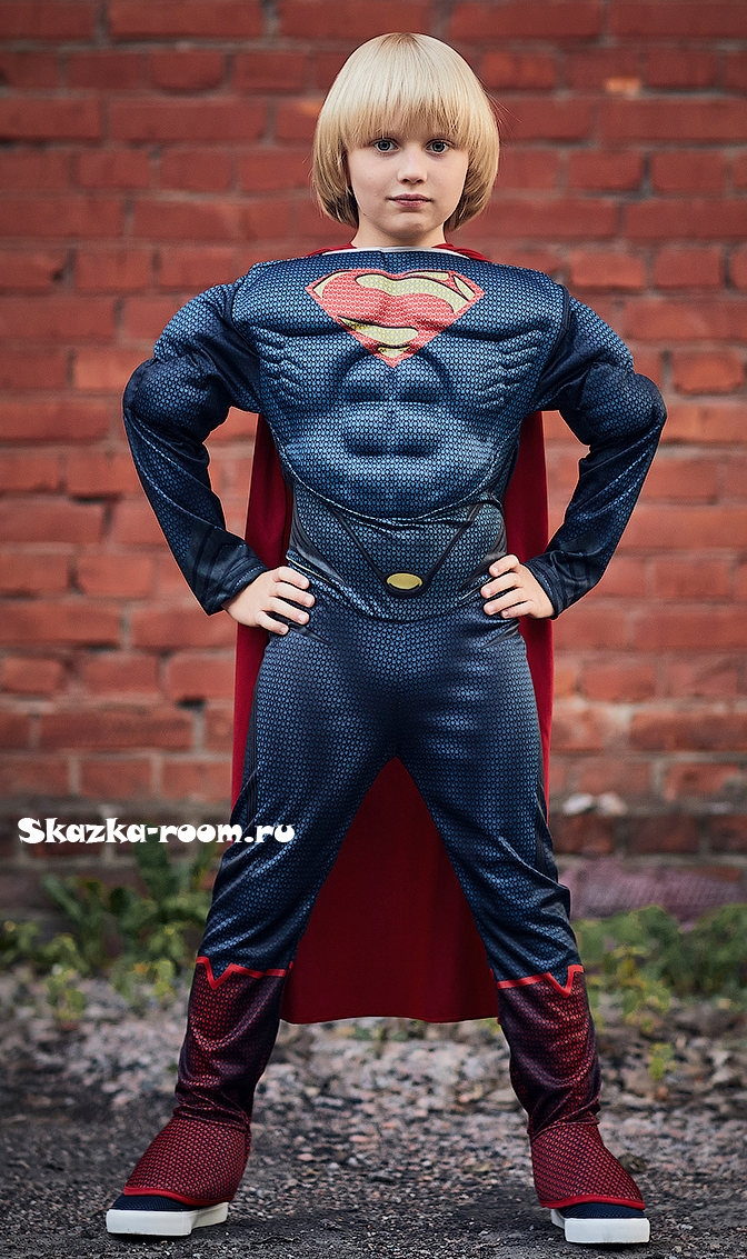 Детский костюм Супермена (Человек из стали)