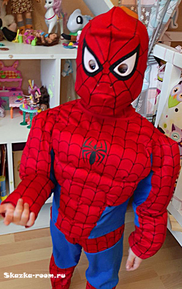 Раздельный костюм Человека-паука для малышей