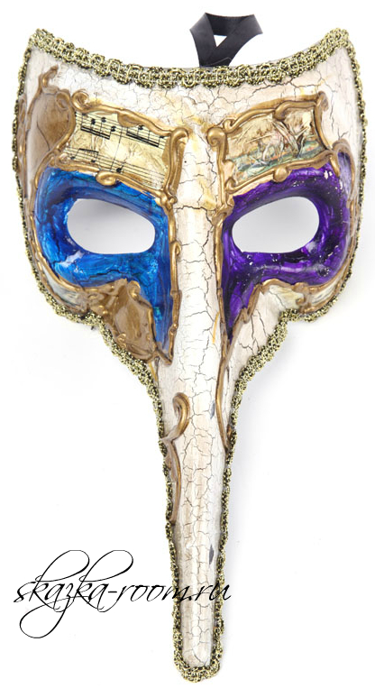 Венецианская маска с длинным носом