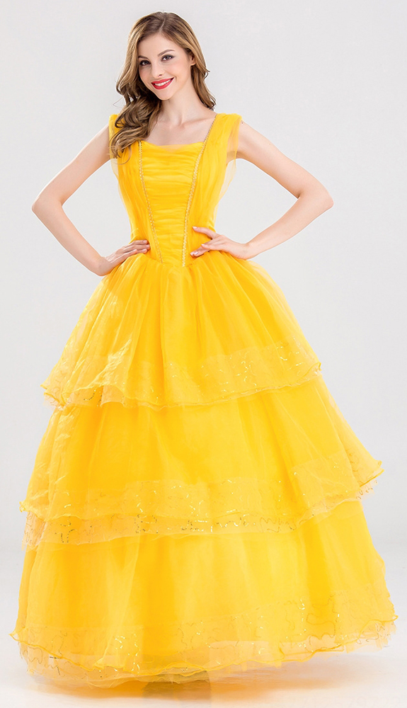 Воздушное платье Принцессы Белль