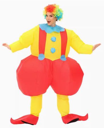 Надувной костюм Клоуна