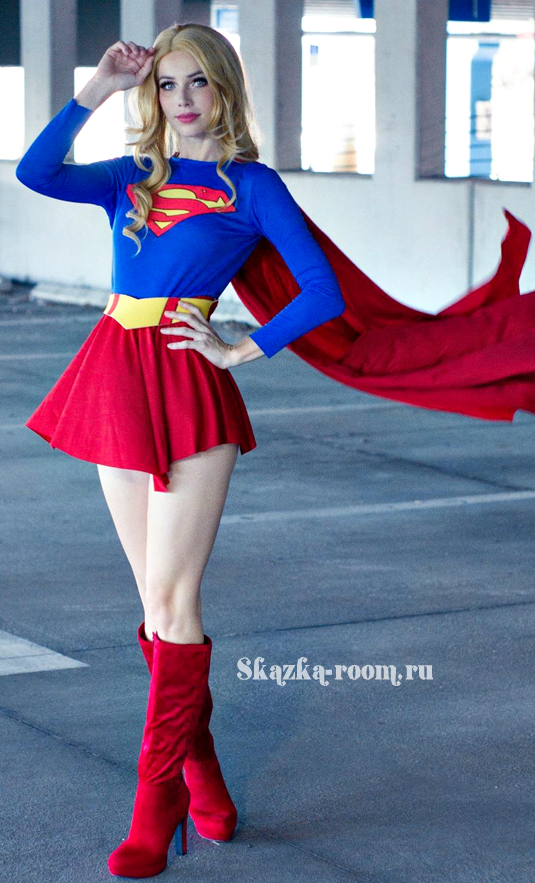 Женский костюм Супермена