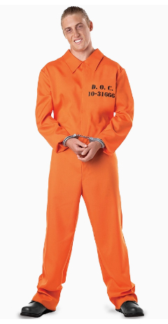 Мужской костюм заключенного