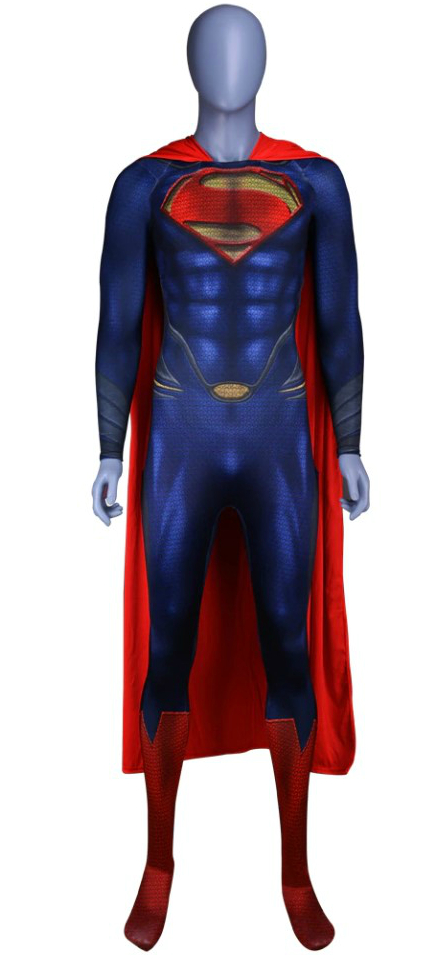 Обтягивающий костюм Супермена (х/ф Человек из стали)