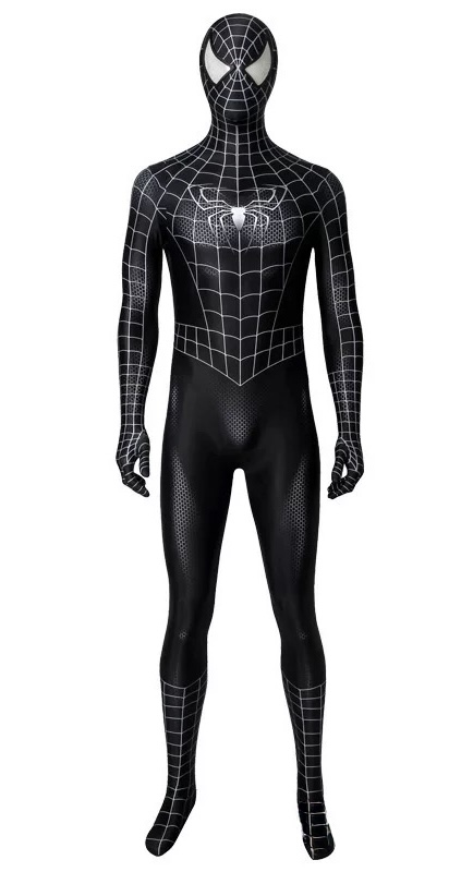 Костюм Black Spiderman - Deluxe