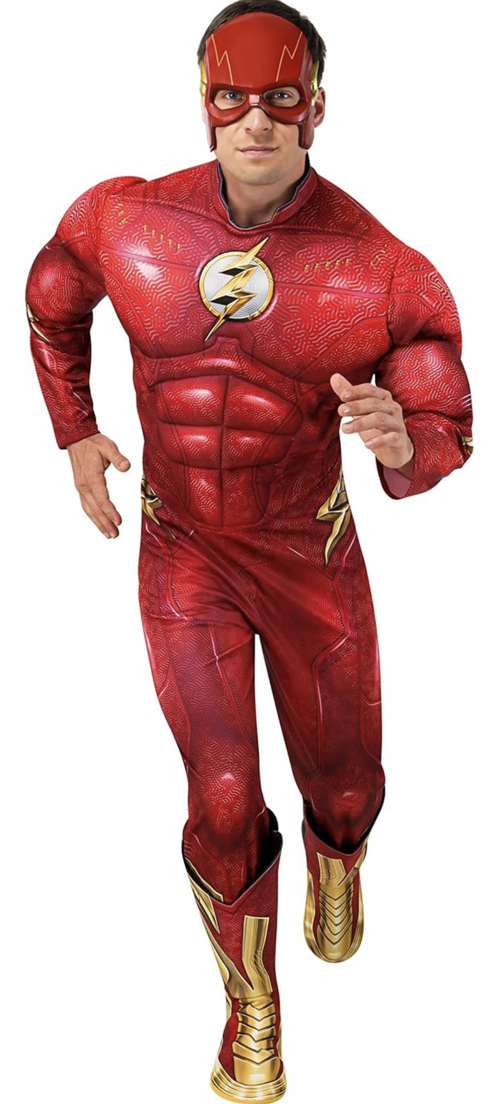 Новый костюм Флеша с мышцами