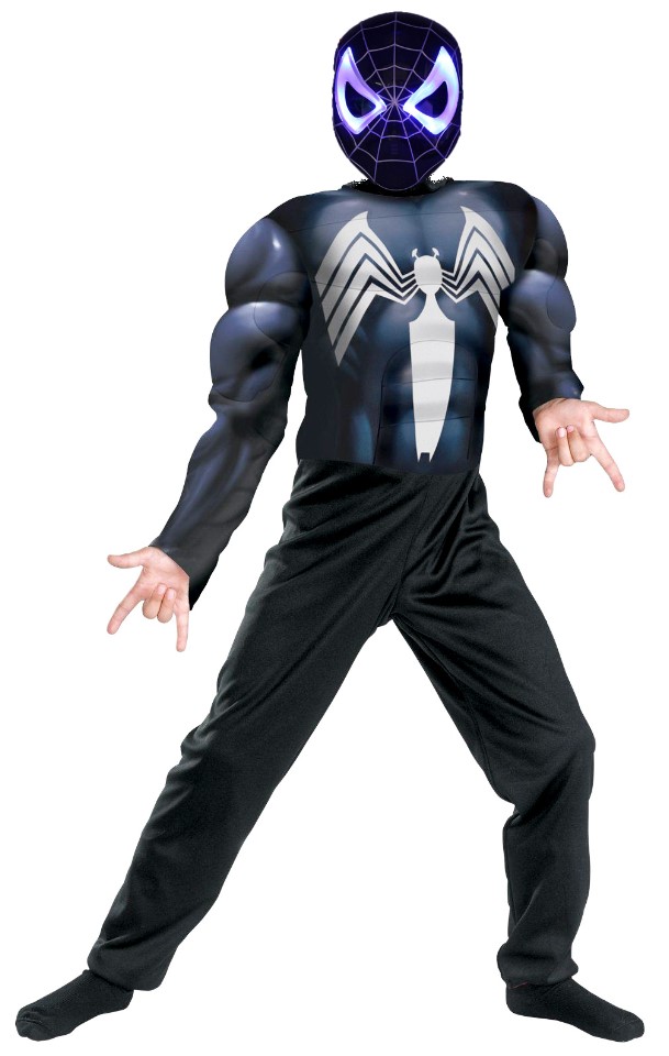 Черный костюм Человека-паука (детский)
