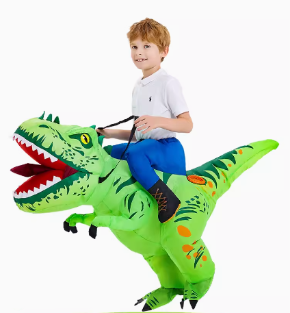 Детский надувной костюм Динозавра