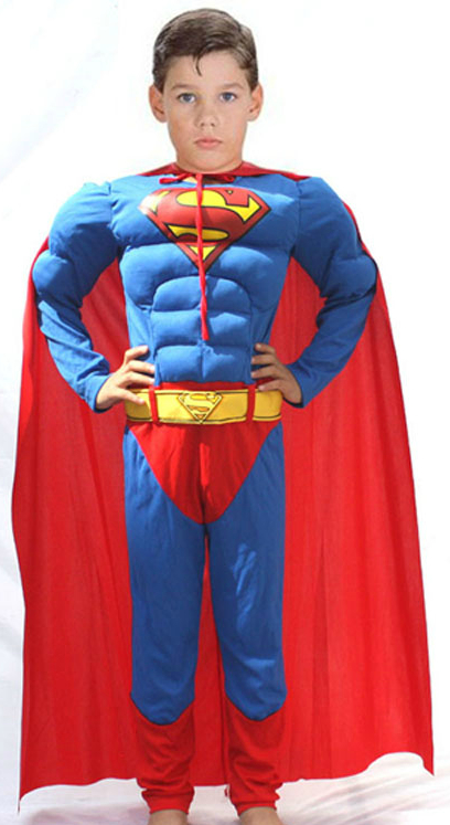 Костюм Супермена с мягкими мышцами