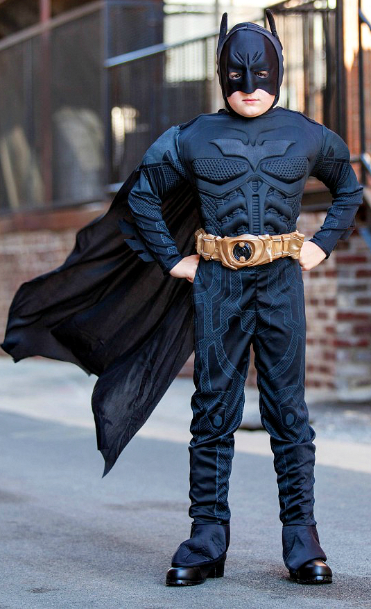 Карнавальный костюм "Бэтмен-люкс" (черный)