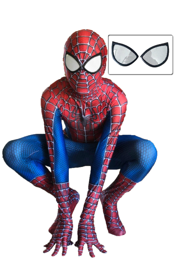 Обтягивающий костюм SpiderMan для подростков Delux