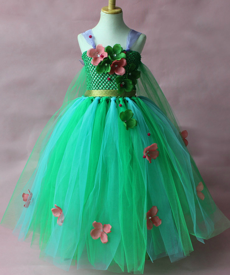Платье Летней Феи (зеленое)