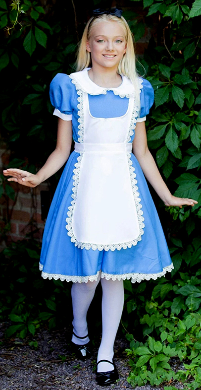 Детский костюм Алисы из Зазеркалья