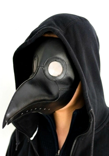 Кожаная маска Чумного Доктора
