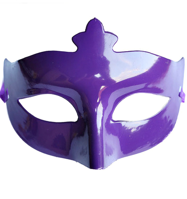 Венецианская классическая маска - 2 (фиолетовая)