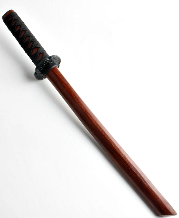 Тренировочный меч Боккэн (бордовый)