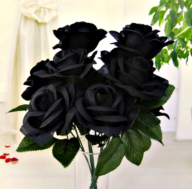 Где купить черные розы. Букет чёрных роз. Черные розы букет. Красивый букет черных роз.